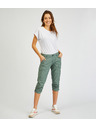 Sam 73 Zelené dámske trojštvrťové nohavice SAM73 Fornax