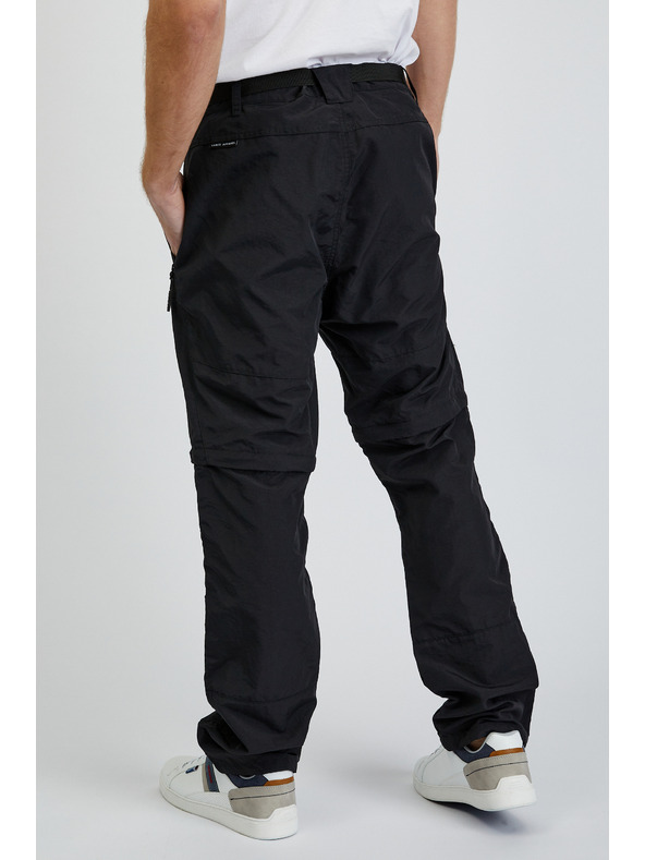 Sam 73 Čierne pánske nohavice s odopínateľnou nohavicou SAM73 Walter