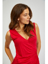Sam 73 Červené dámske základné tielko SAM73 Lupus