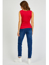 Sam 73 Červené dámske základné tielko SAM73 Lupus
