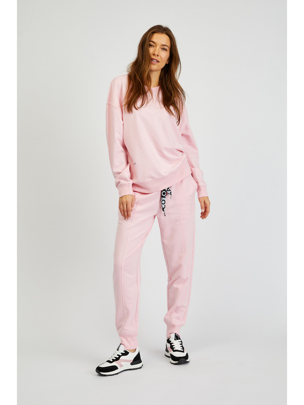 Sam 73 Ružová dámska základná mikina SAM73 Ara