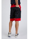 Sam 73 Čierno-červené pánske šortky SAM73 Andalusit