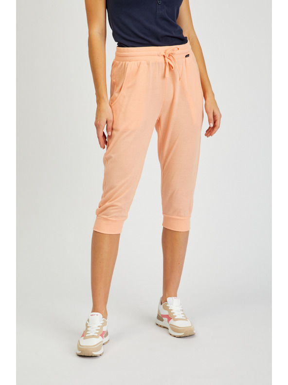 Sam 73 Marhuľové dámske trojštvrťové tepláky SAM73 Phoenix