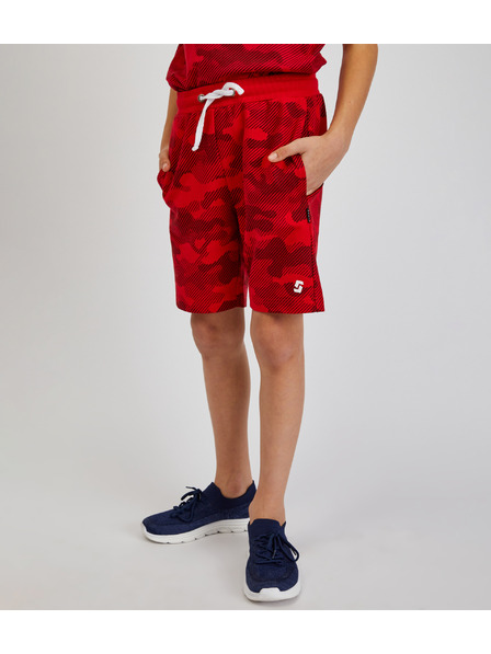 Sam 73 Červené chlapčenské vojenské tepláky SAM73 Jerem