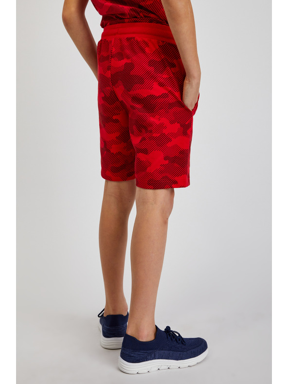 Sam 73 Červené chlapčenské vojenské tepláky SAM73 Jerem