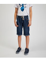 Sam 73 SAM73 Robert tmavomodré chlapčenské džínsové šortky