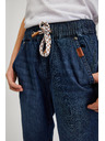Sam 73 SAM73 Robert tmavomodré chlapčenské džínsové šortky