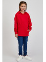 Sam 73 Červená detská mikina s kapucňou SAM73 Virgo