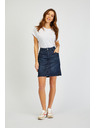 Sam 73 Tmavomodrá dámska džínsová sukňa SAM73 Gemini