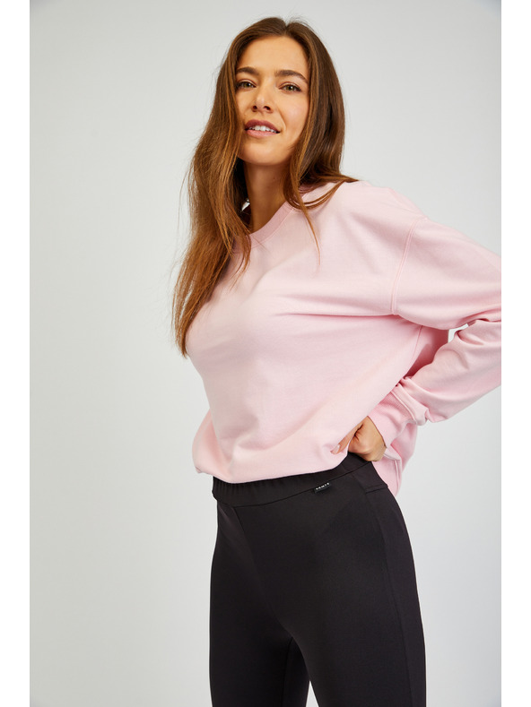 Sam 73 Čierne dámske legíny SAM73 Centaurus so strihom