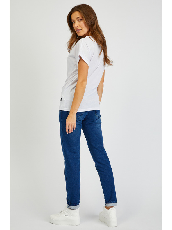 Sam 73 Biele dámske tričko SAM73 Dorado