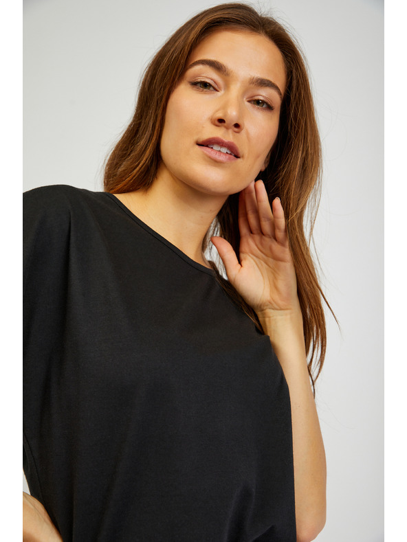 Sam 73 Čierne dámske tričko SAM73 Dorado