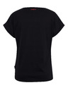 Sam 73 Čierne dámske tričko SAM73 Dorado