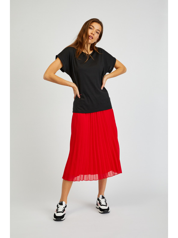 Sam 73 Čierne dámske tričko SAM73 Dorado