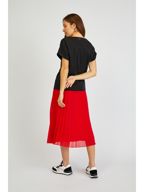 Sam 73 Čierne dámske tričko SAM73 Dorado