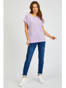 Sam 73 Svetlofialové dámske tričko SAM73 Dorado