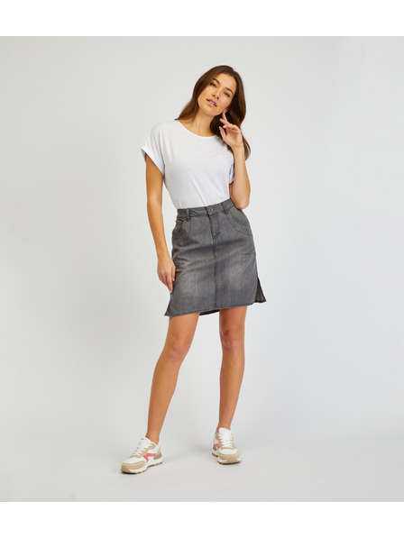Sam 73 Šedá dámska džínsová sukňa SAM73 Gemini