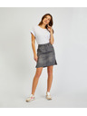 Sam 73 Šedá dámska džínsová sukňa SAM73 Gemini