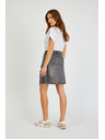 Sam 73 Šedá dámska džínsová sukňa SAM73 Gemini