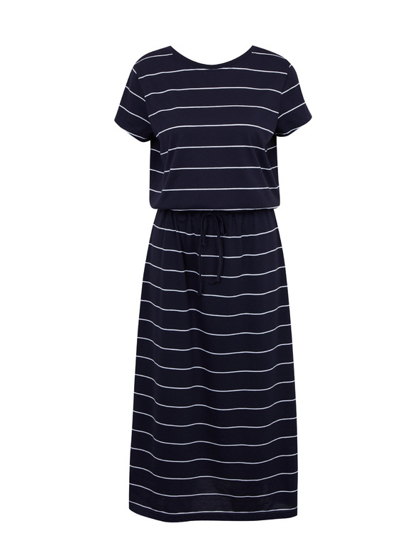 Sam 73 Tmavomodré dámske pruhované šaty SAM73 Columba