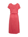 Sam 73 Červené dámske pruhované šaty SAM73 Columba