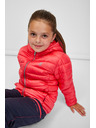 Sam 73 Koralová dievčenská prešívaná bunda SAM 73 Uchenna