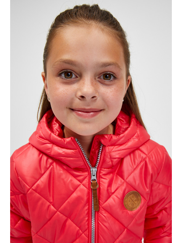 Sam 73 Koralová dievčenská prešívaná bunda SAM 73 Brisa