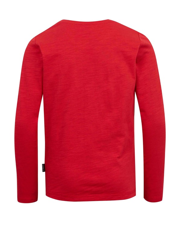 Sam 73 Červené dievčenské tričko s dlhým rukávom SAM 73 Vadania