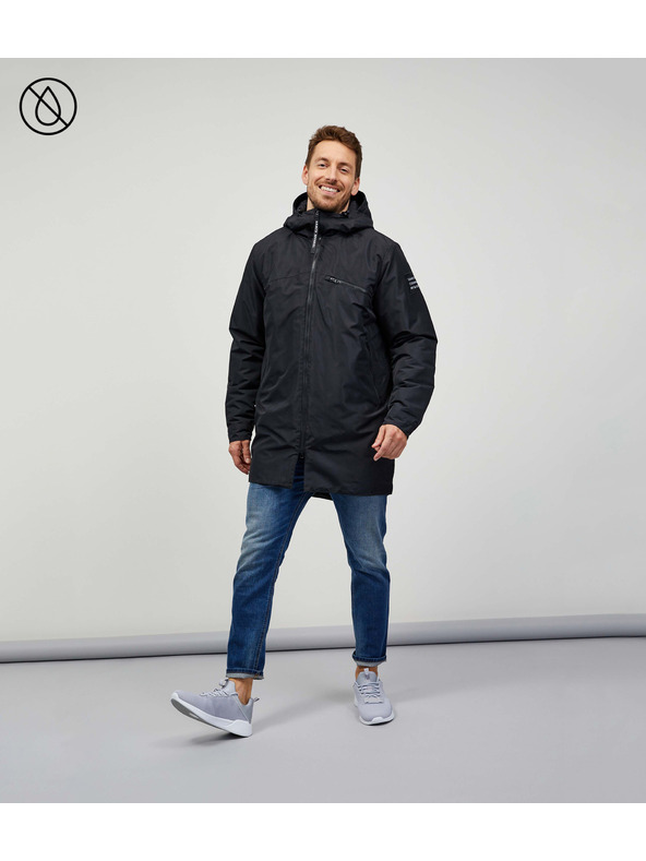 Sam 73 Čierna pánska bunda SAM 73 Cyril