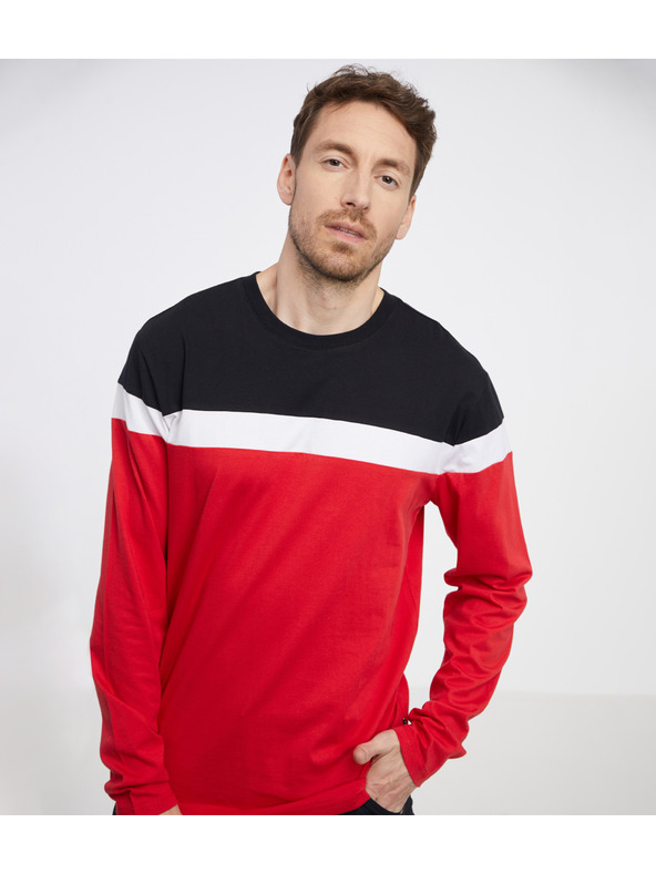 Sam 73 Červené pánske tričko SAM 73 Remus