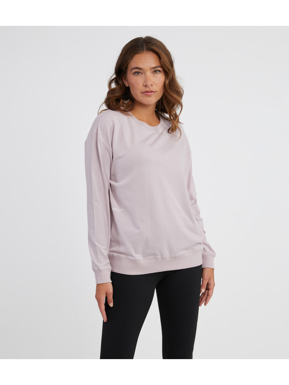 Sam 73 Svetloružové dámske tričko s dlhým rukávom SAM 73 Sharma