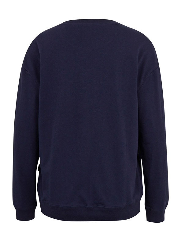 Sam 73 Tmavomodré dámske tričko s dlhým rukávom SAM 73 Sharma