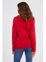 Sam 73 Červené dámske tričko s dlhým rukávom SAM 73 Zira