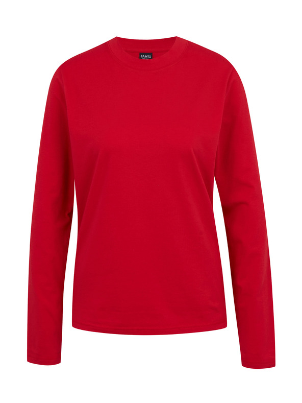Sam 73 Červené dámske tričko s dlhým rukávom SAM 73 Zira
