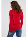 Sam 73 Červené dámske tričko s dlhým rukávom SAM 73 Patty