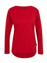 Sam 73 Červené dámske tričko s dlhým rukávom SAM 73 Patty