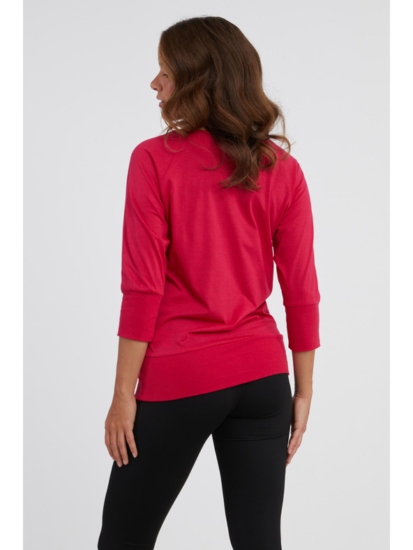 Sam 73 Tmavoružové dámske tričko SAM 73 Selma