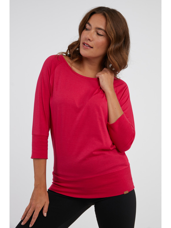 Sam 73 Tmavoružové dámske tričko SAM 73 Selma