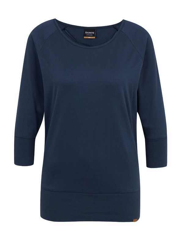 Sam 73 Tmavomodré dámske tričko SAM 73 Selma