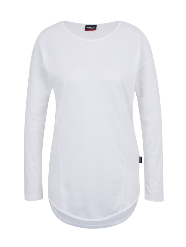 Sam 73 Biele dámske tričko s dlhým rukávom SAM 73 Sherri