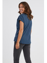 Sam 73 Tmavomodré dámske tričko SAM 73 Vitani