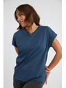 Sam 73 Tmavomodré dámske tričko SAM 73 Vitani