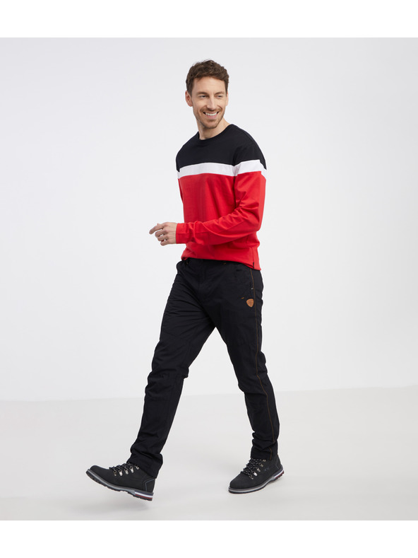 Sam 73 Čierne pánske nohavice SAM 73 Anakin