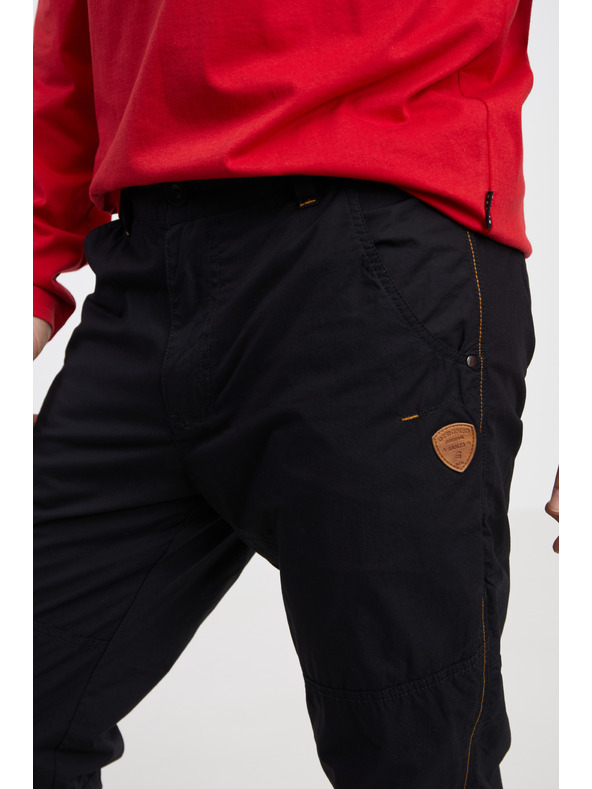 Sam 73 Čierne pánske nohavice SAM 73 Anakin