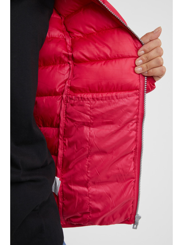 Sam 73 Tmavoružová dámska prešívaná bunda SAM 73 Sid