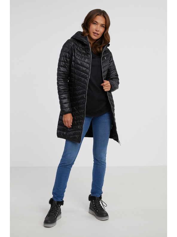 Sam 73 Čierna dámska prešívaná bunda SAM 73 Bella