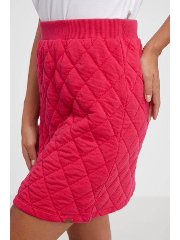 Sam 73 Tmavoružová dámska prešívaná sukňa SAM 73 Imelda