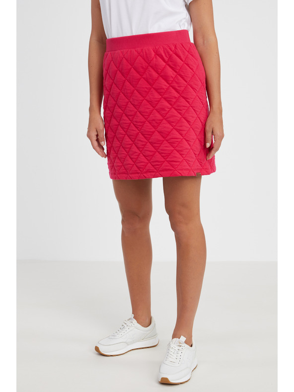 Sam 73 Tmavoružová dámska prešívaná sukňa SAM 73 Imelda