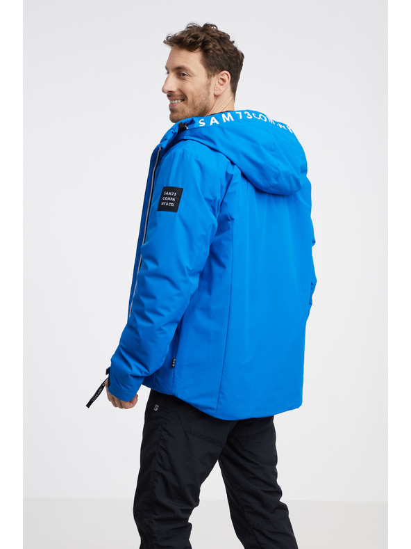 Sam 73 Modrá pánska bunda SAM 73 Meridius