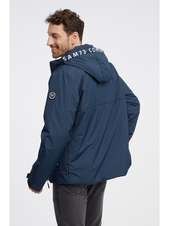 Sam 73 Tmavomodrá pánska bunda SAM 73 Iron